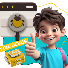 Тестирование & Vibe Debug. Охотники за багами - КИБЕРшкола программирования для детей, компьютерные курсы для школьников, начинающих и подростков - KIBERone г. Ямное