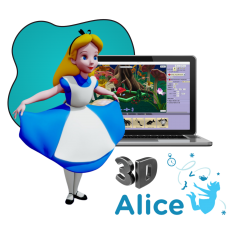 Alice 3d - КИБЕРшкола программирования для детей, компьютерные курсы для школьников, начинающих и подростков - KIBERone г. Ямное