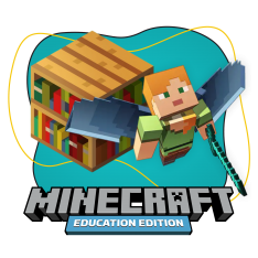 Minecraft Education - КИБЕРшкола программирования для детей, компьютерные курсы для школьников, начинающих и подростков - KIBERone г. Ямное