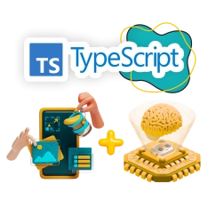 TypeScript + AI: создаём умные веб-приложения - КИБЕРшкола программирования для детей, компьютерные курсы для школьников, начинающих и подростков - KIBERone г. Ямное