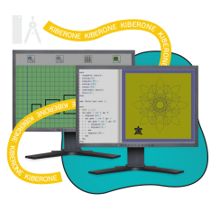 Исполнители чертежник и черепашка - КИБЕРшкола программирования для детей, компьютерные курсы для школьников, начинающих и подростков - KIBERone г. Ямное