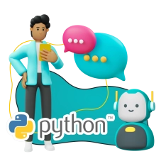 Умный чат-бот на Python на Telegram - КИБЕРшкола программирования для детей, компьютерные курсы для школьников, начинающих и подростков - KIBERone г. Ямное