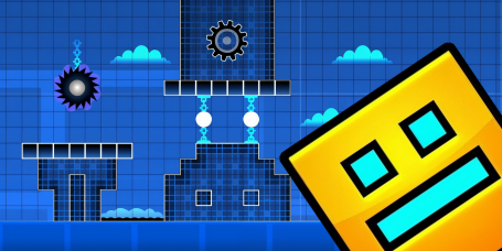 Свой Geometry Dash: создаём игру из детства родителей  - КИБЕРшкола программирования для детей, компьютерные курсы для школьников, начинающих и подростков - KIBERone г. Ямное